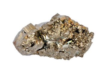 Pyrite, pyrite single large cubes