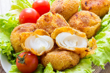 Onion croquettes