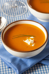 Homemade Orange Carrot Soup