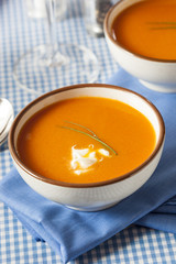 Homemade Orange Carrot Soup