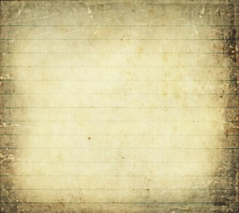 Naklejka premium sheet of old, soiled paper background, grunge texture