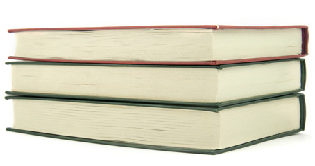 A stack of books