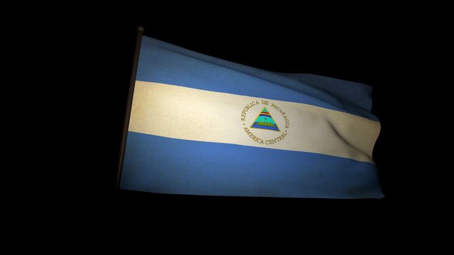 Flag Nicaragua 01