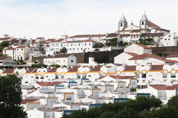 Fototapeta premium Village of Castelo de Vide (Portugal)