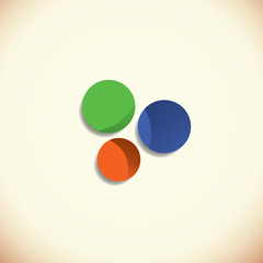 Design colorful circle.