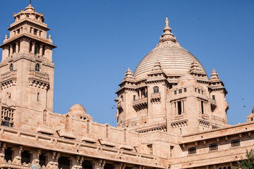 A view of the Palace in Jodhpur, Rajasthan, India.