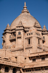 Obraz premium A view of the Palace in Jodhpur, Rajasthan, India.