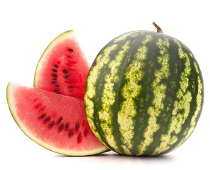 Sliced ripe watermelon