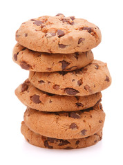 Chocolate homemade pastry cookies