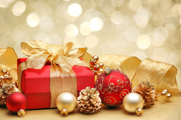 Decorated Christmas gifts