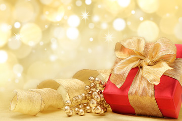 Decorated Christmas gifts