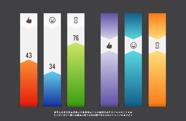 Bar Infographic Banners