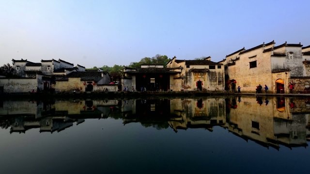 Beautiful scene in Hong Village,Anhui,China