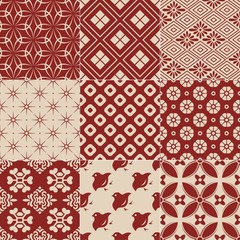 vintage japanese traditional pattern
