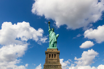 Fototapeta na wymiar Statue of Libery in New York City, USA