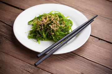 japanese Chuka Wakame seaweed salad