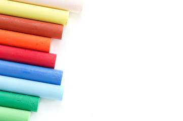 Obraz premium Colorful pastel, crayons