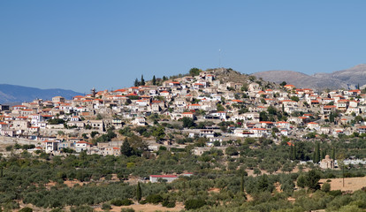 Fototapeta na wymiar Village In Lakonia, Greece