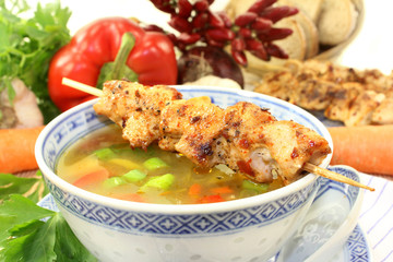 Geflügelconsommé