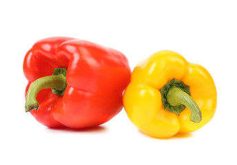 Colourful ripe peppers.