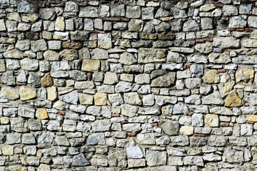 Huge stone wall texture background