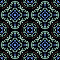 hand drawned pattern