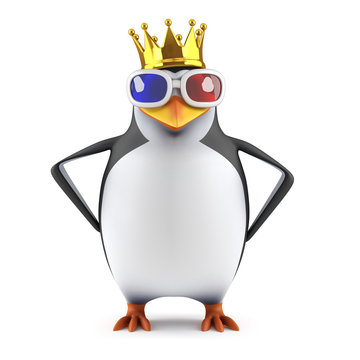 Penguin is king of the 3d movies