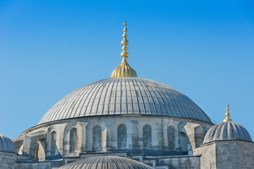 Obraz premium Main dome of the Blue Mosque Istanbul