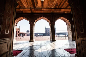 Foto op Aluminium Jama Masjid Mosque, old Delhi, India. © Curioso.Photography