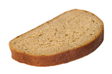 Sliced pieace of dark bread