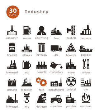 Industrial icons9