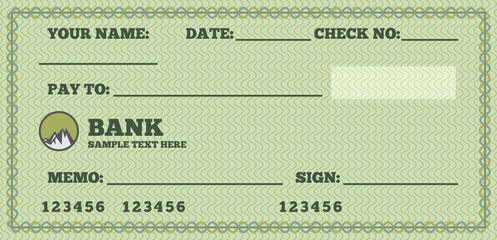 Blank check