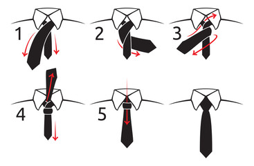 how to tie a tie