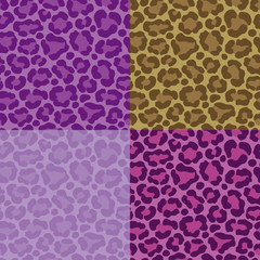 ヒョウ柄　壁紙