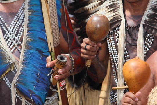 Indios Potiguara, Tup&igrave; Guaran&igrave;, Brasile