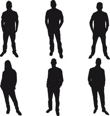 6 Silhouettes
