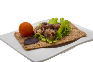 Anchovy snack