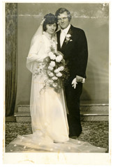 The bride and groom - circa 1960 - 57852075