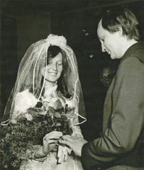 The bride and groom - circa 1970 - 57852096