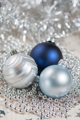 Christmas balls and decorations