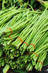 long bean in the market