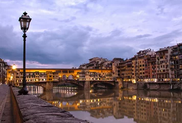 Photo sur Plexiglas Ponte Vecchio Beautiful Ponte Vecchio, Florence