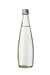 glass bottle with water