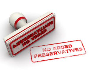 No added preservatives. Печать и оттиск