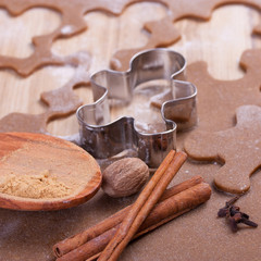Lebkuchen backen mit weihnachtlichen Gewürzen