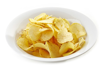 Potato chips bowl
