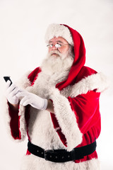 Babbo Natale con smartphone