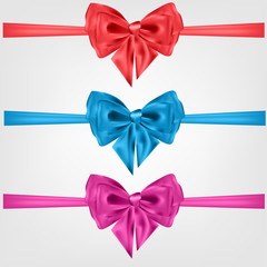 Abstract christmas background with bow