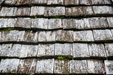 old wooden tiles