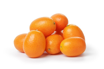 ripe kumquat fruits